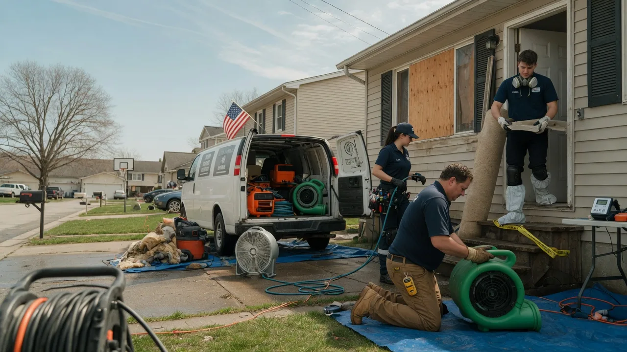 Water Damage Restoration in Vass, NC near me